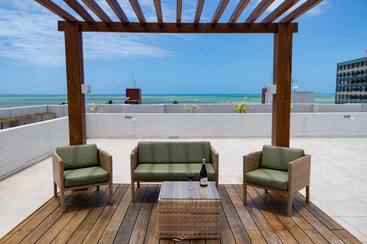 Апартаменти Flat Novissimo Cabo Branco Жуан-Пессоа Екстер'єр фото